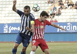 Imagen del último Lorca-Almería jugado en el Artés, en 2017.