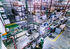 Instalaciones de la planta Aliminter, en Ceutí, que pasa ahora a denominarse Soleal.