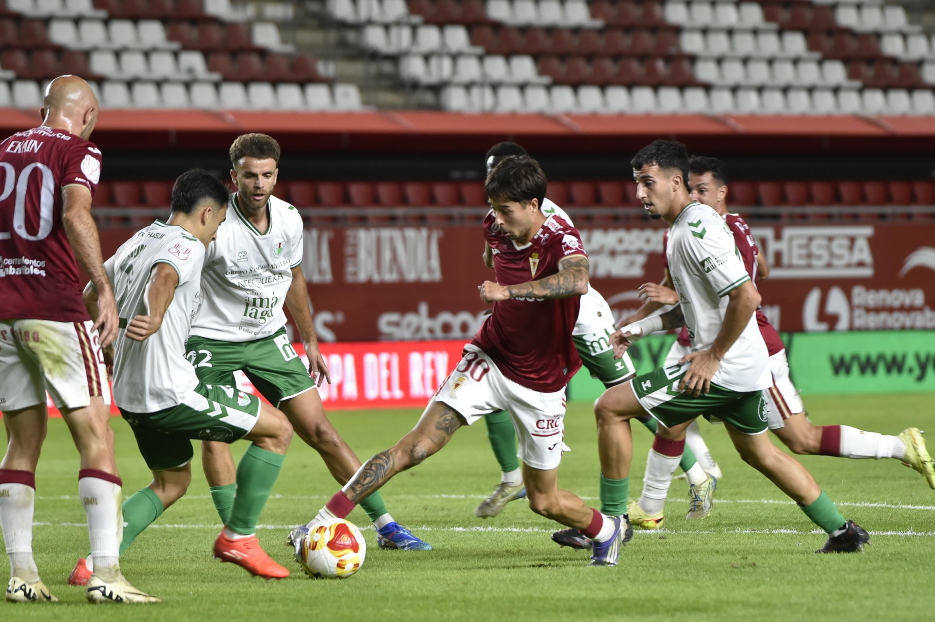 Las imágenes del Real Murcia Antequera (1 (2) - 1 (1))