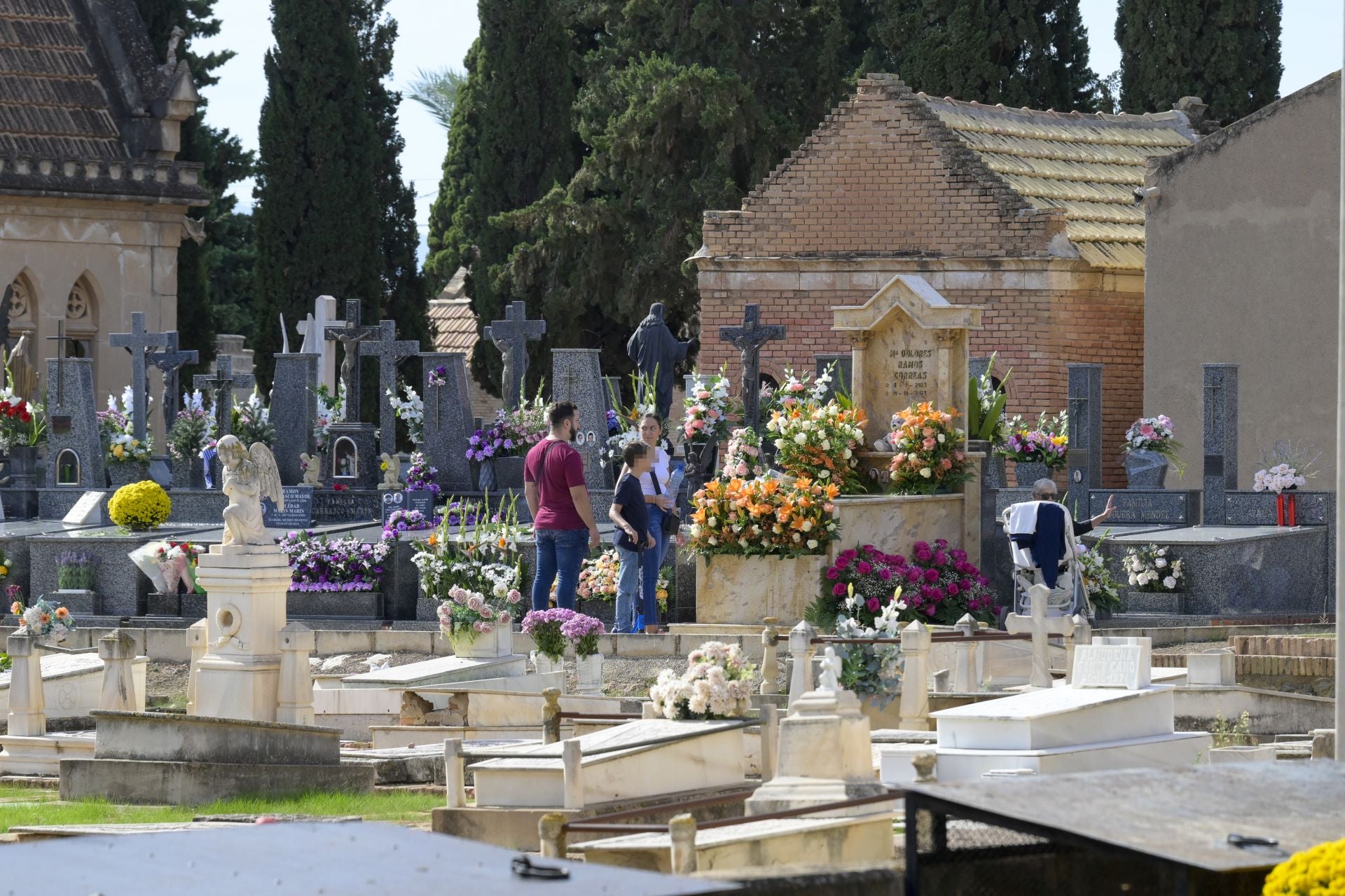 La festividad de Todos los Santos en Murcia, en imágenes