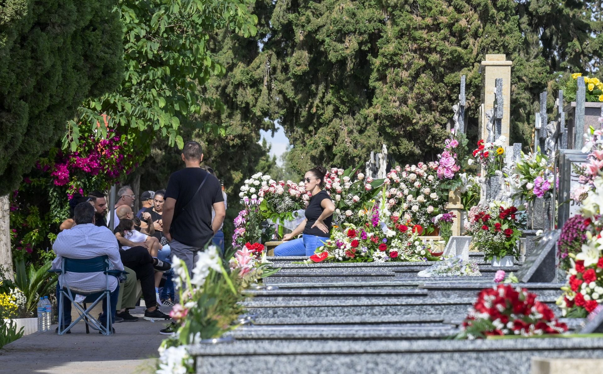 La festividad de Todos los Santos en Murcia, en imágenes