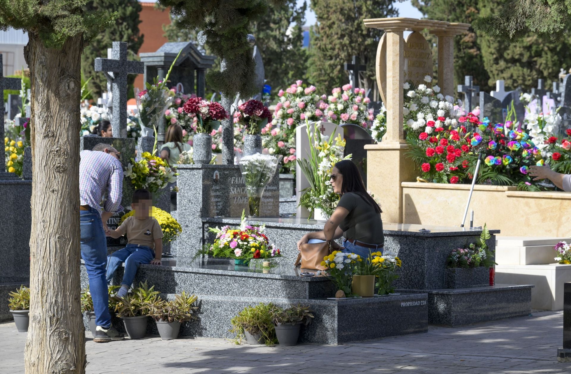La festividad de Todos los Santos en Murcia, en imágenes