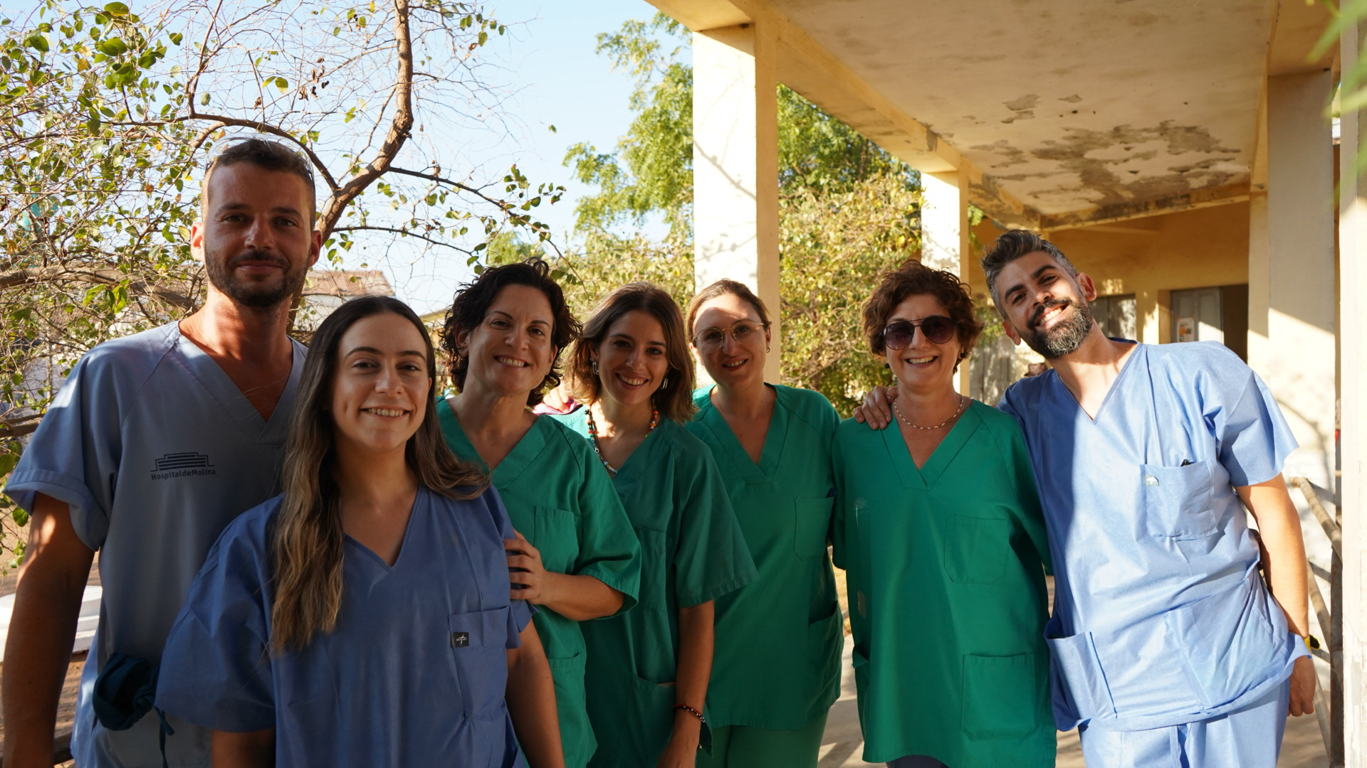 Las imágenes del proyecto humanitario en Madagascar en colaboración con el Colegio de Médicos de la Región