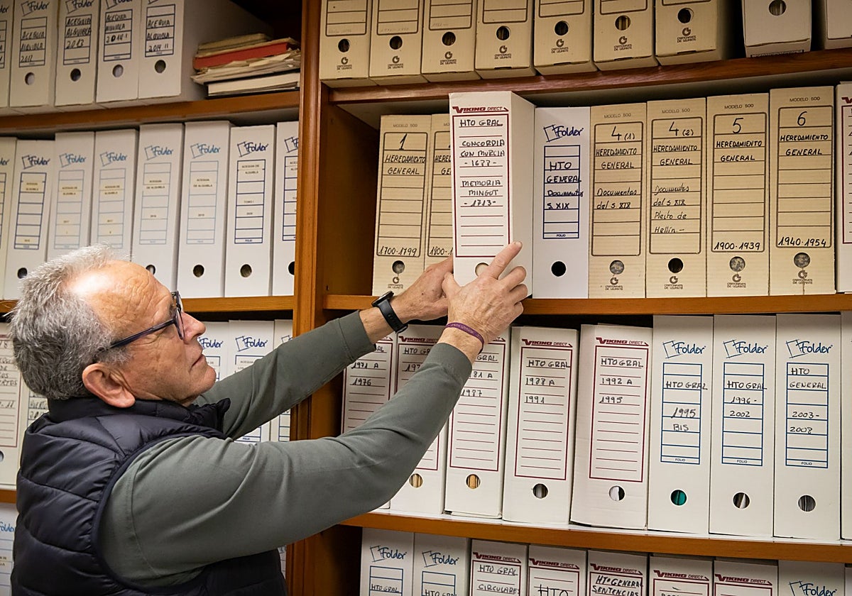 Imagen del archivo del Juzgado de Aguas de Orihuela.