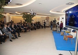 Ana Correa, este martes, durante la Jornada de Dirigentes Empresariales en Cartagena.