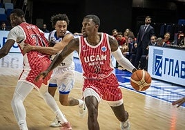 El UCAM pasa cual ciclón por Sámokov para superar al Rilski