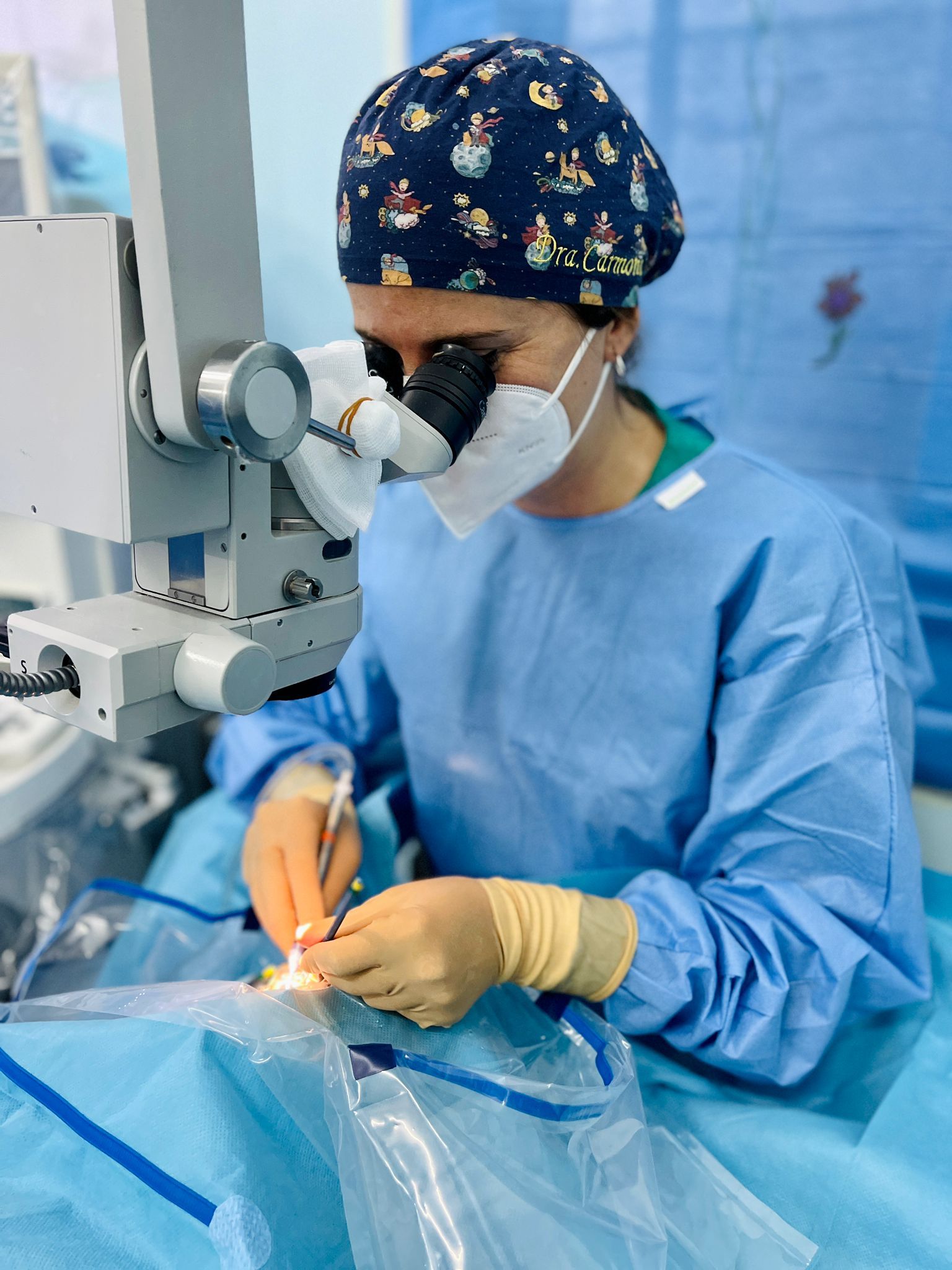 &#039;El milagro de ver&#039;, proyecto humanitario de Azul en Acción con financiación del Colegio de Médicos de la Región de Murcia