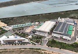 La desaladora de San Pedro del Pinatar.