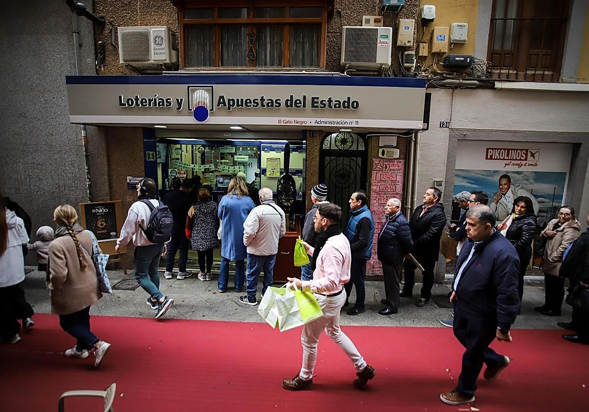 Administración del gato negro de Murcia, en una imagen de archivo.