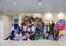 Visita del colegio Federico de Arce Martínez a LA VERDAD, en imágenes