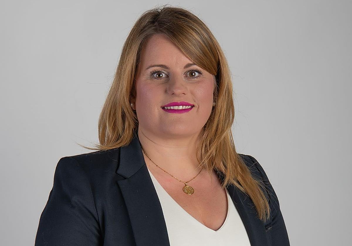 Alicia Jiménez, portavoz del PP en el Ayuntamiento de Mazarrón.