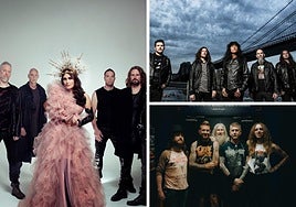 Within Temptation, Anthrax y Mastodon.