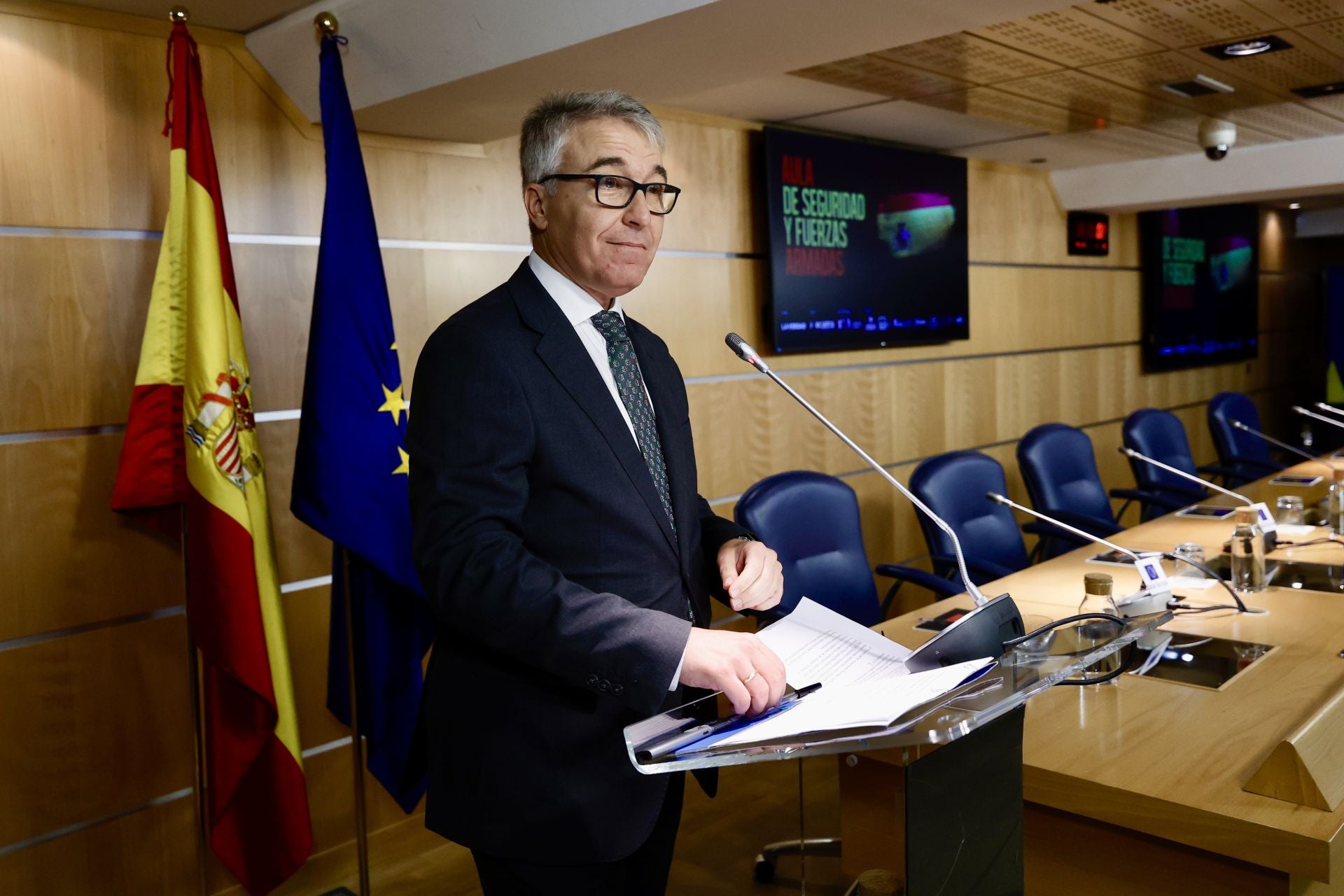 El Aula de Seguridad y Fuerzas Armadas de LA VERDAD, en imágenes