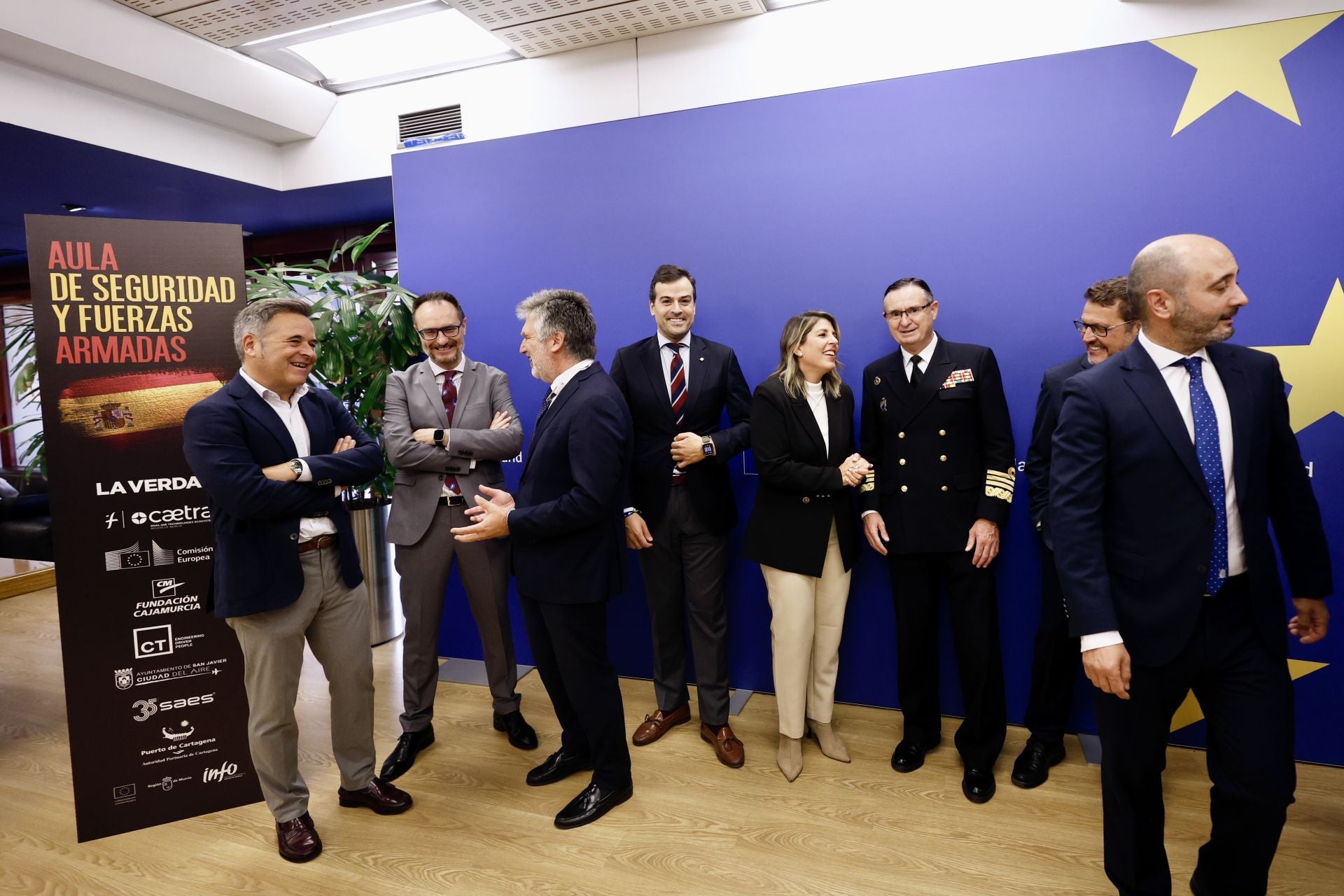 El Aula de Seguridad y Fuerzas Armadas de LA VERDAD, en imágenes