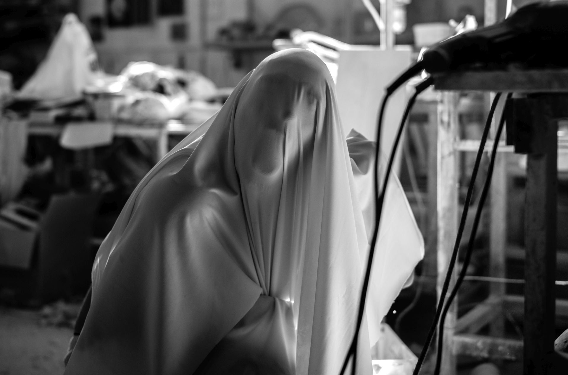 Lidó Rico prepara su proyecto escultórico para Murcia, en imágenes