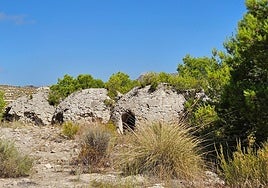 Estado que presenta una de las baterías de hornos de azufre de Moharque.