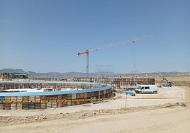 Inicio de las obras de la planta de biometano en el paraje de Los Morales (Fuente Álamo).