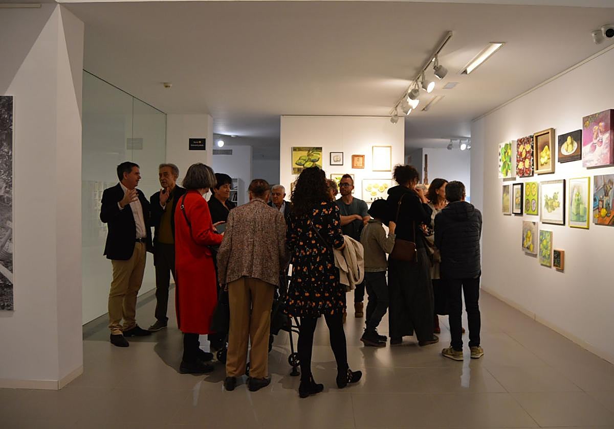 La inauguración de la exposición &#039;El rey del limón&#039;, en imágenes