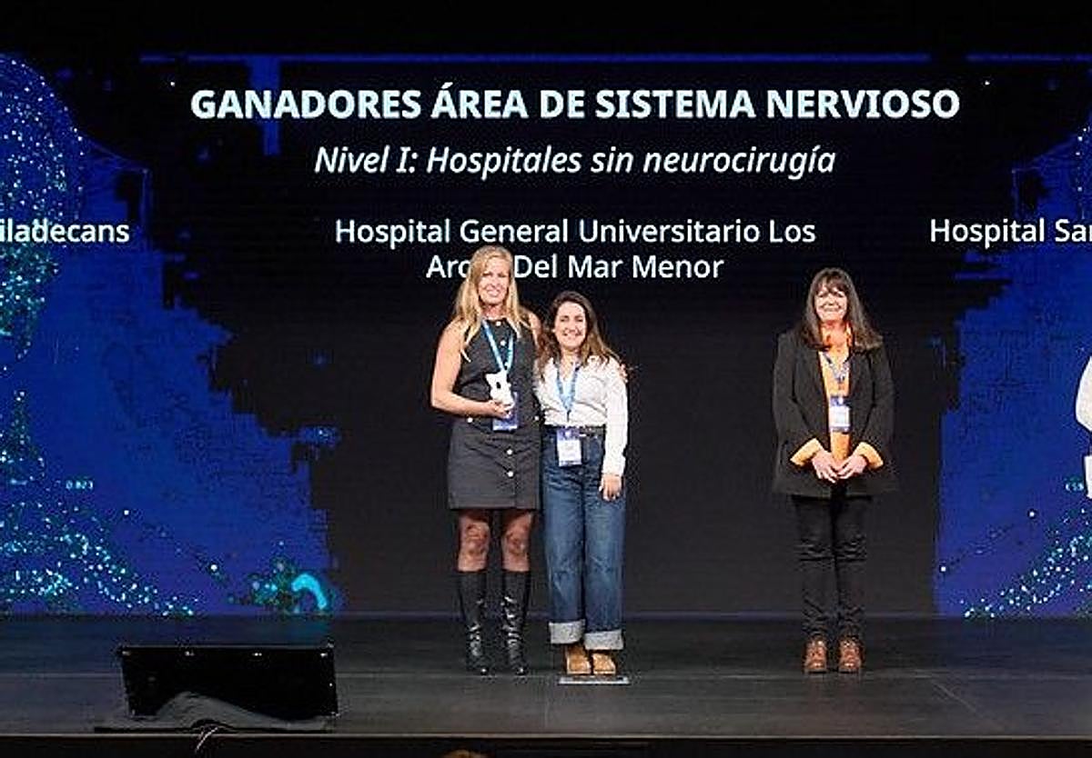 El galardón a la Unidad de Neurología de Los Arcos se entregó el pasado 16 de octubre en Madrid.