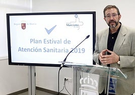 Asensio López, durante su etapa como director gerente del Servicio Murciano de Salud.