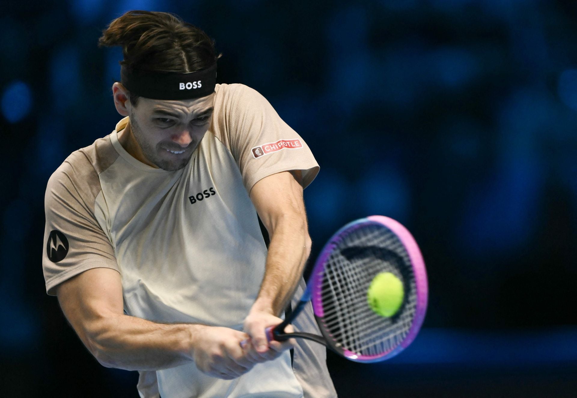 Las imágenes de la victoria de Alcaraz ante Fritz