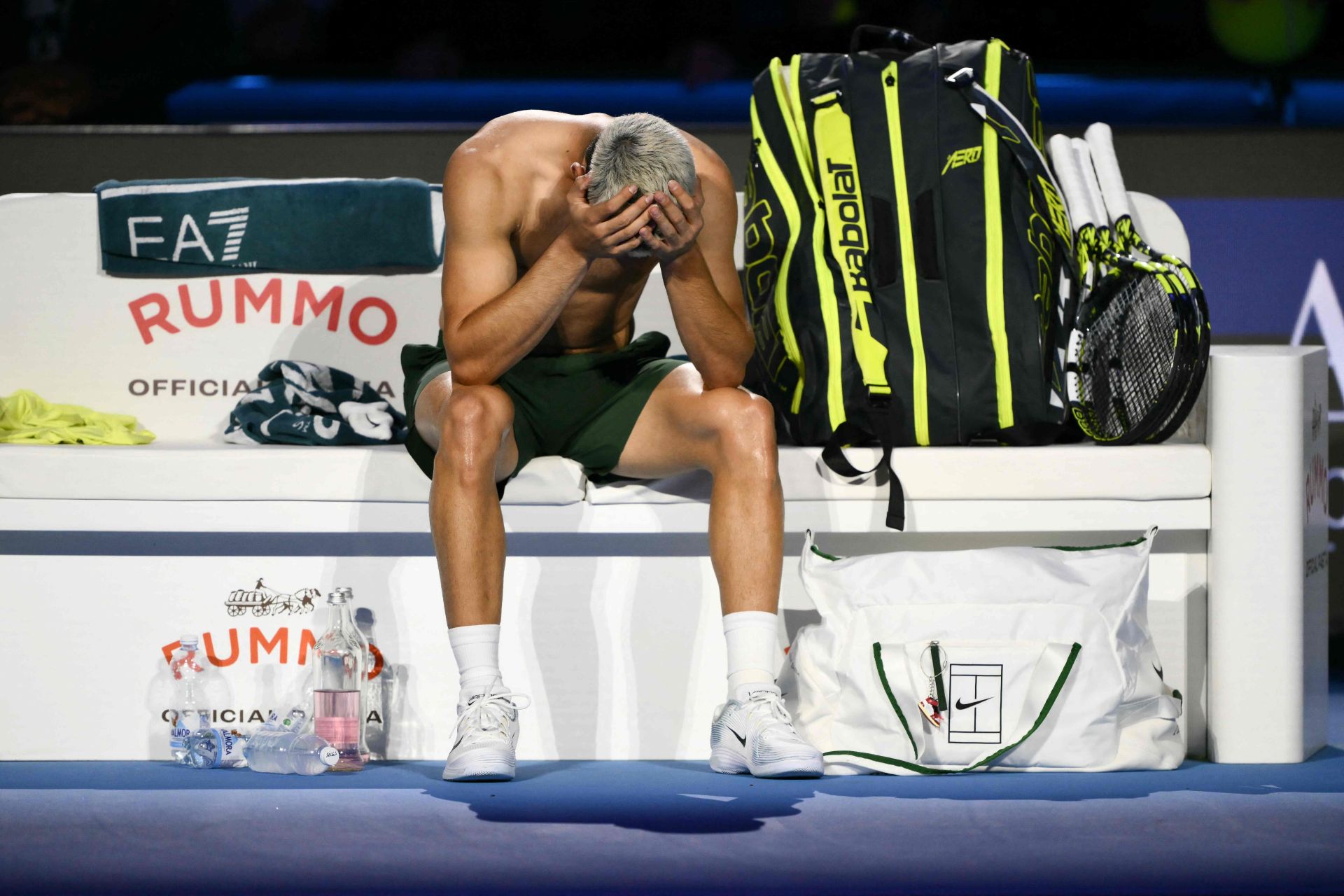 Las imágenes de la victoria de Alcaraz ante Fritz