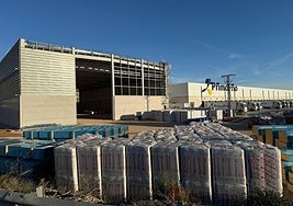 Obras en las instalaciones de Primafrio.