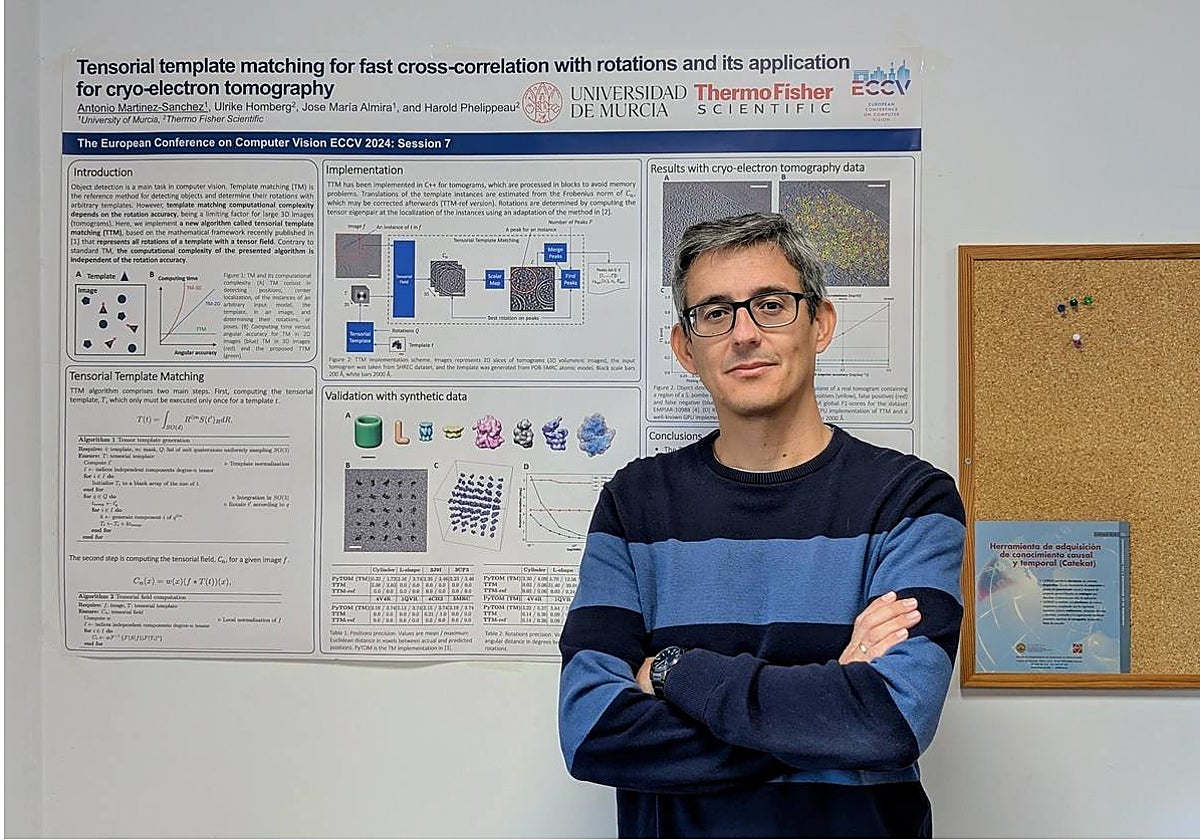 Antonio Martínez-Sánchez, investigador de la UMU.