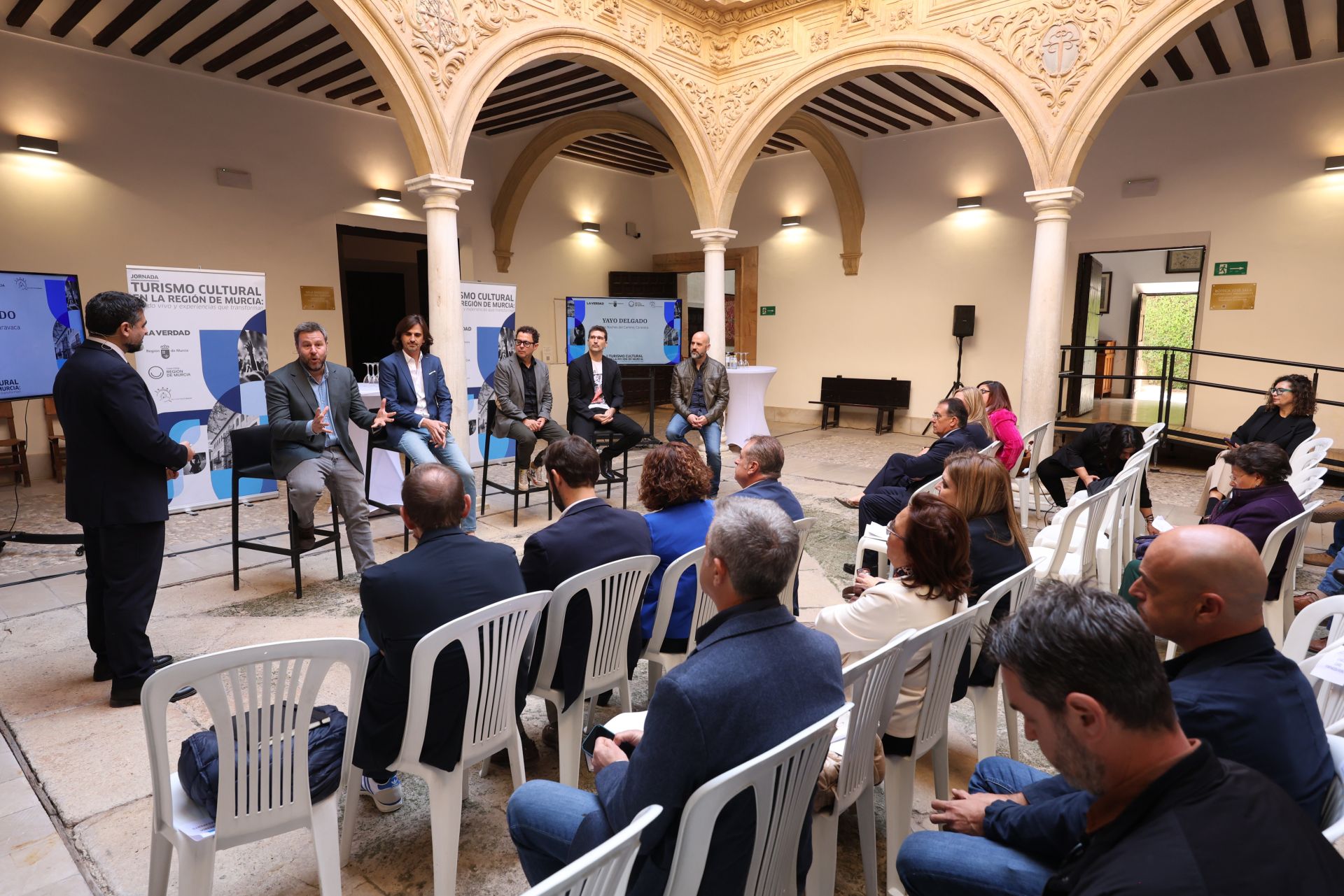 Las imágenes del foro &#039;Turismo cultural en la Región de Murcia&#039;