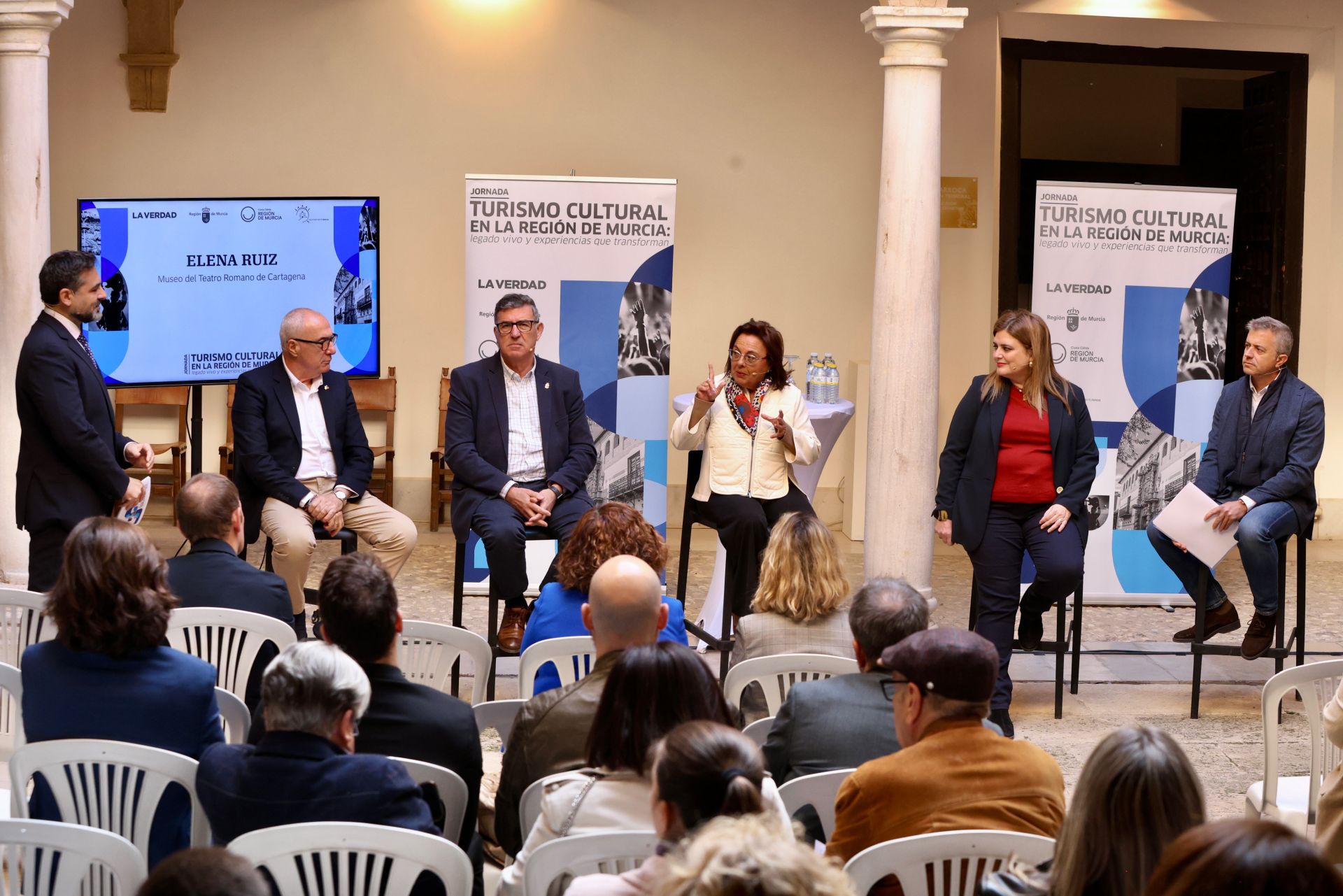 Las imágenes del foro &#039;Turismo cultural en la Región de Murcia&#039;