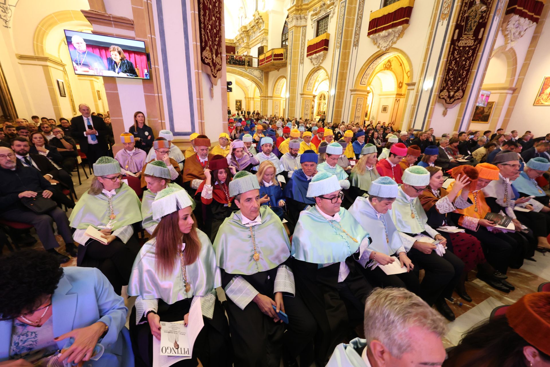 El acto de apertura de curso de la UCAM, en imágenes