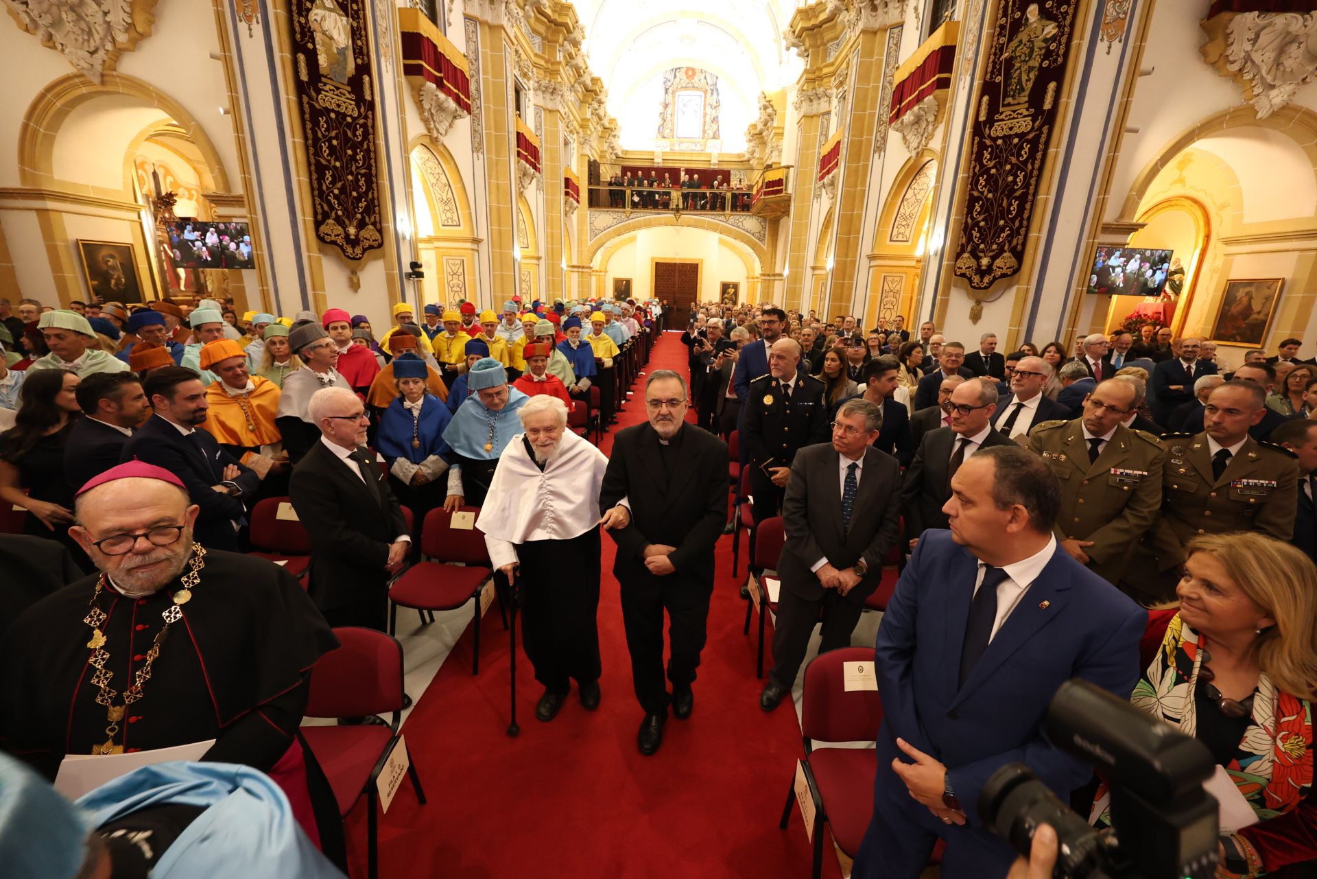 El acto de apertura de curso de la UCAM, en imágenes