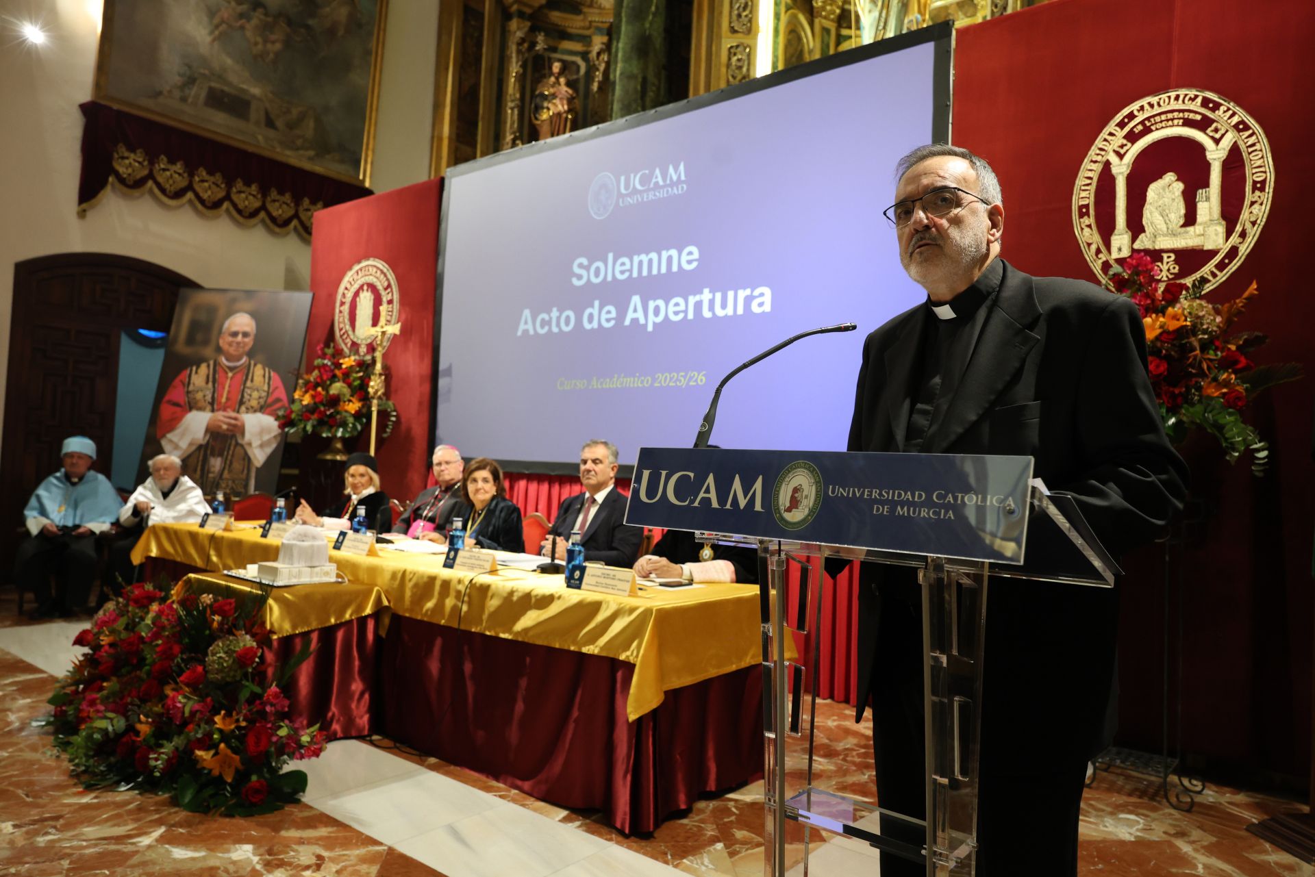El acto de apertura de curso de la UCAM, en imágenes