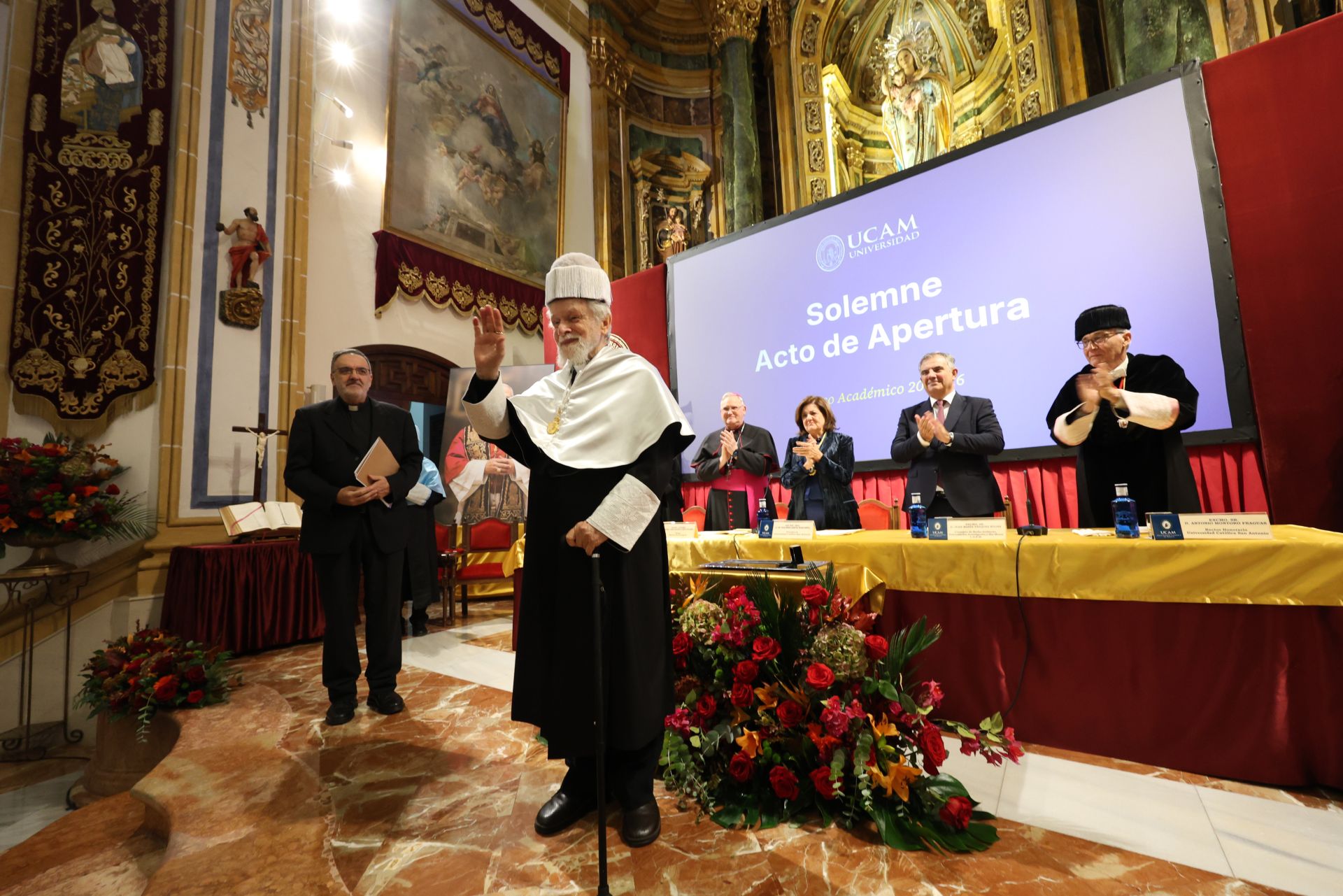 El acto de apertura de curso de la UCAM, en imágenes