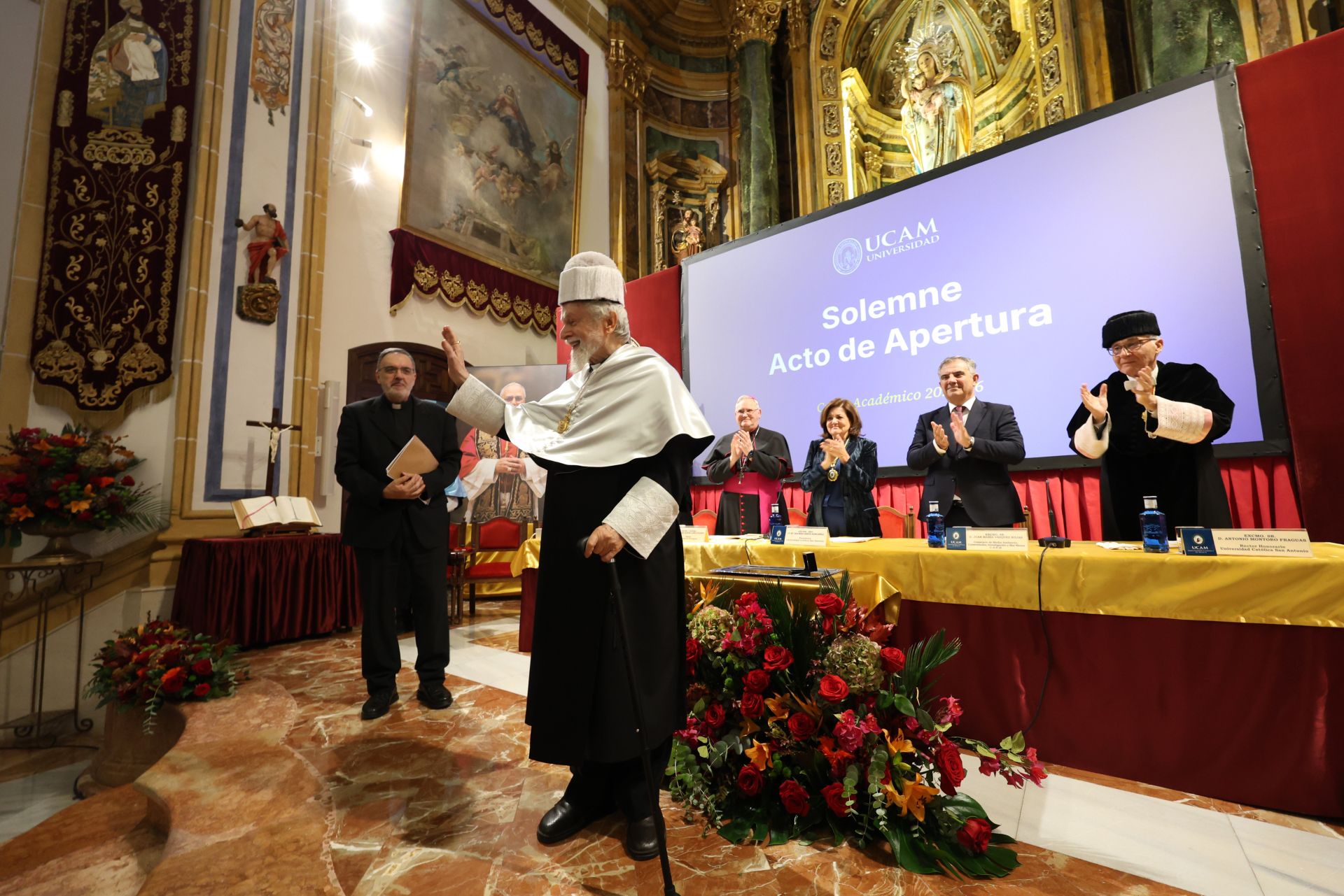 El acto de apertura de curso de la UCAM, en imágenes