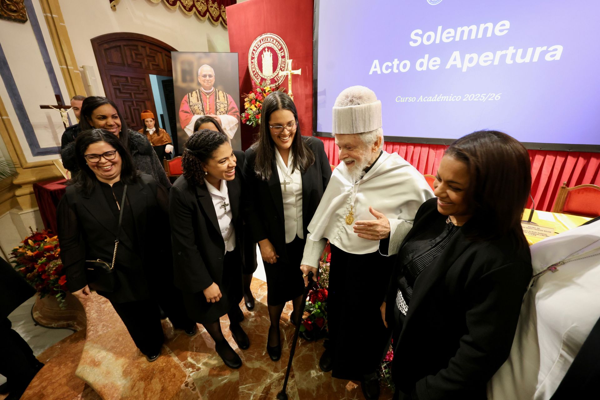 El acto de apertura de curso de la UCAM, en imágenes