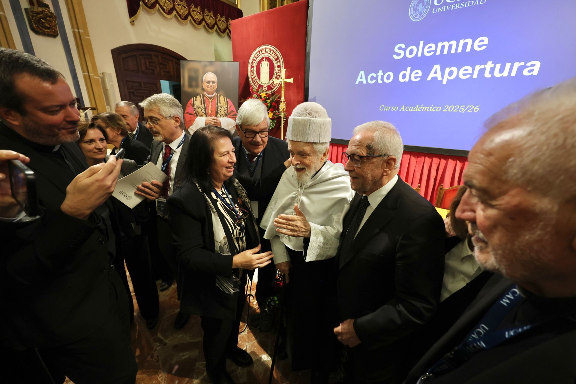 El acto de apertura de curso de la UCAM, en imágenes