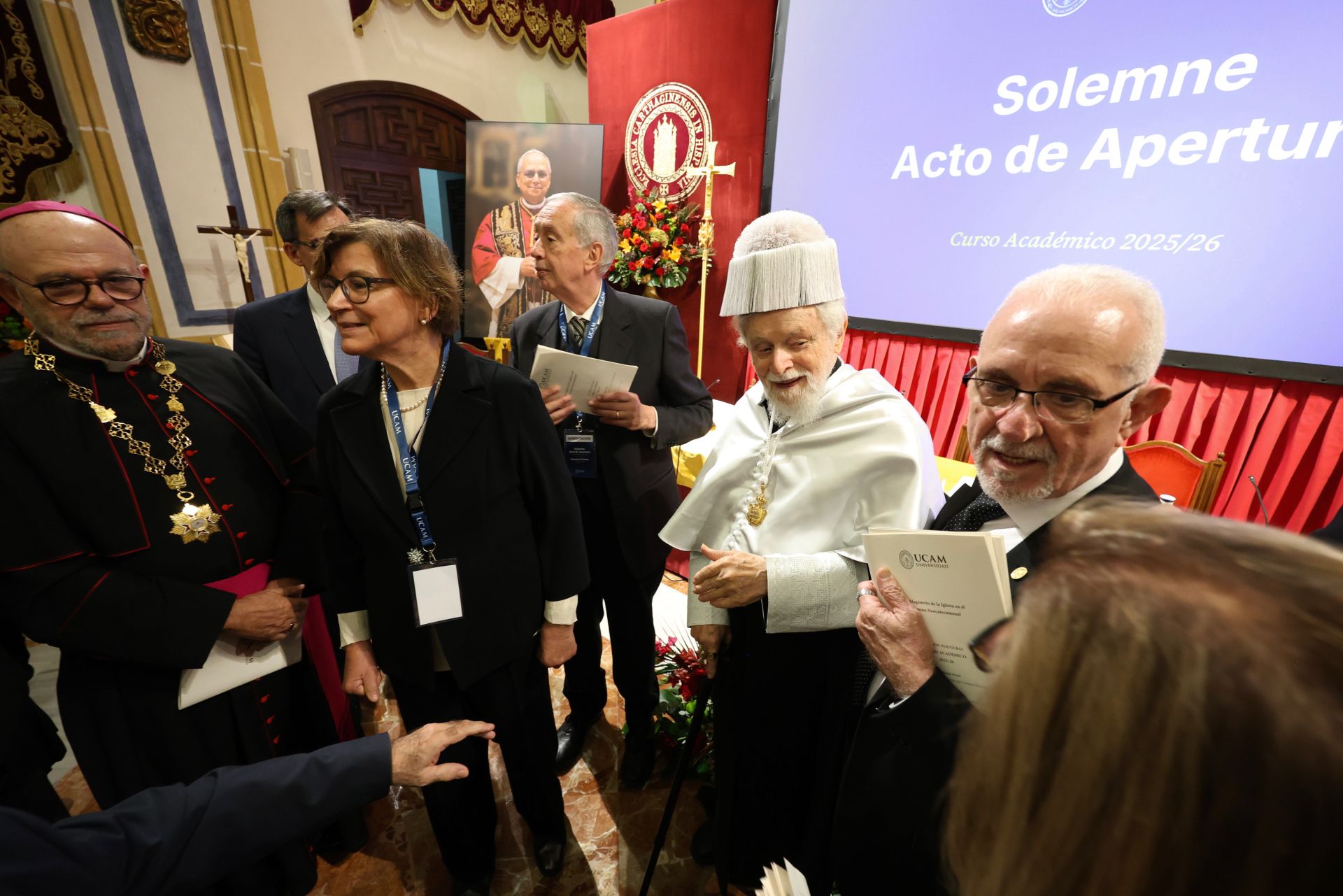 El acto de apertura de curso de la UCAM, en imágenes