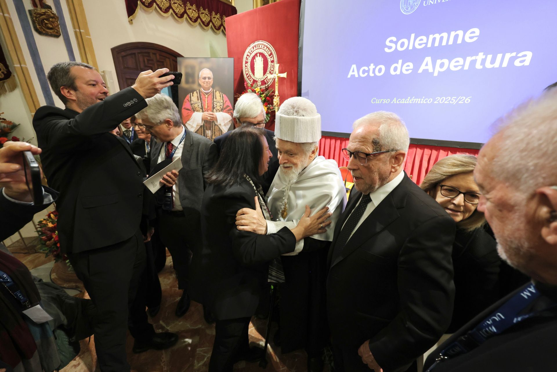 El acto de apertura de curso de la UCAM, en imágenes