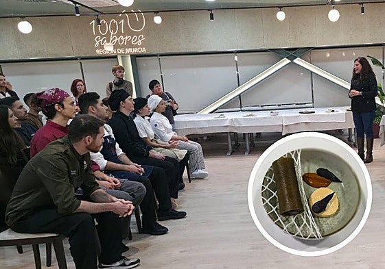 Los finalistas del concurso CreaMurcia en la categoría de gastronomía en la final.