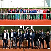 Los equipos de los dos candidatos.