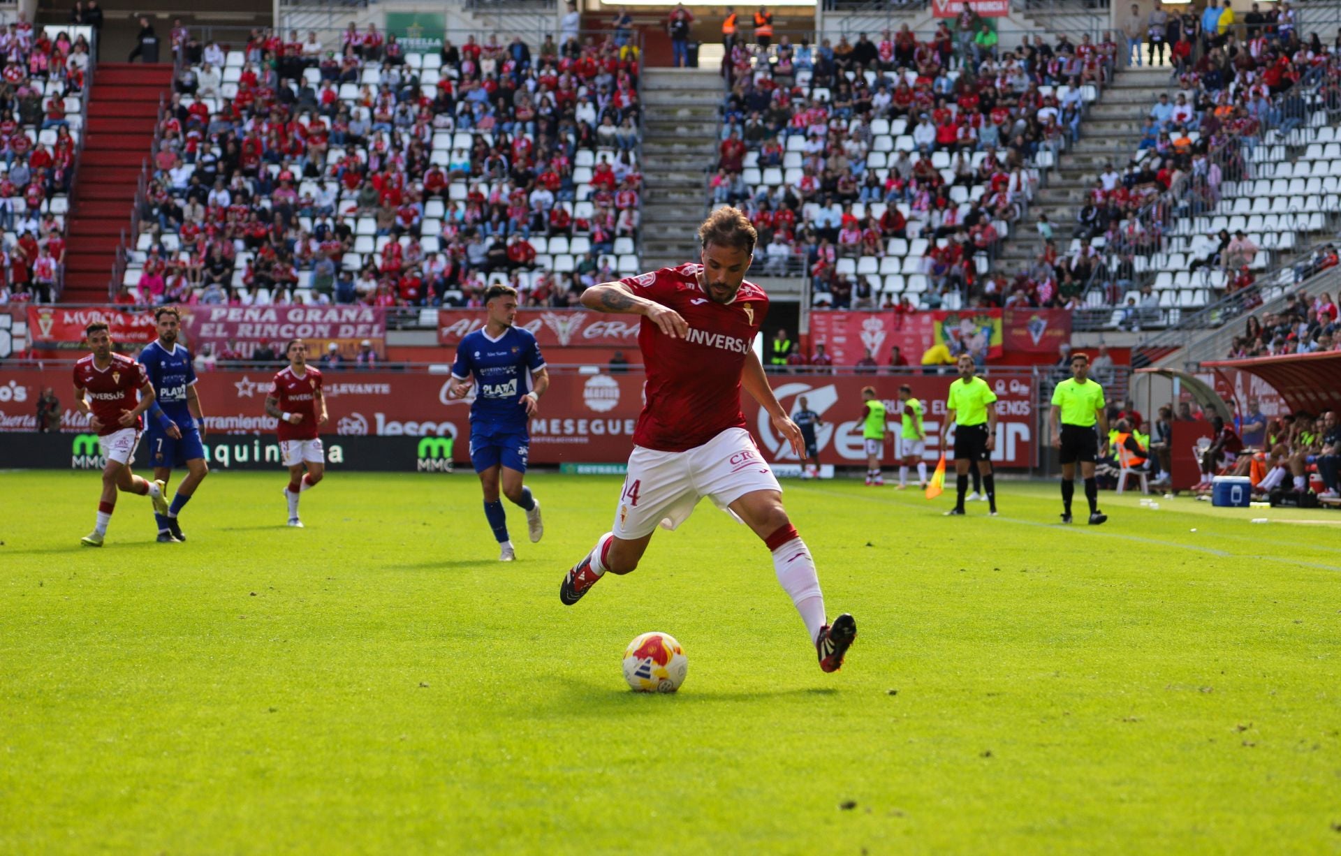 El Real Murcia no puede prolongar ante el Teruel su racha de victorias