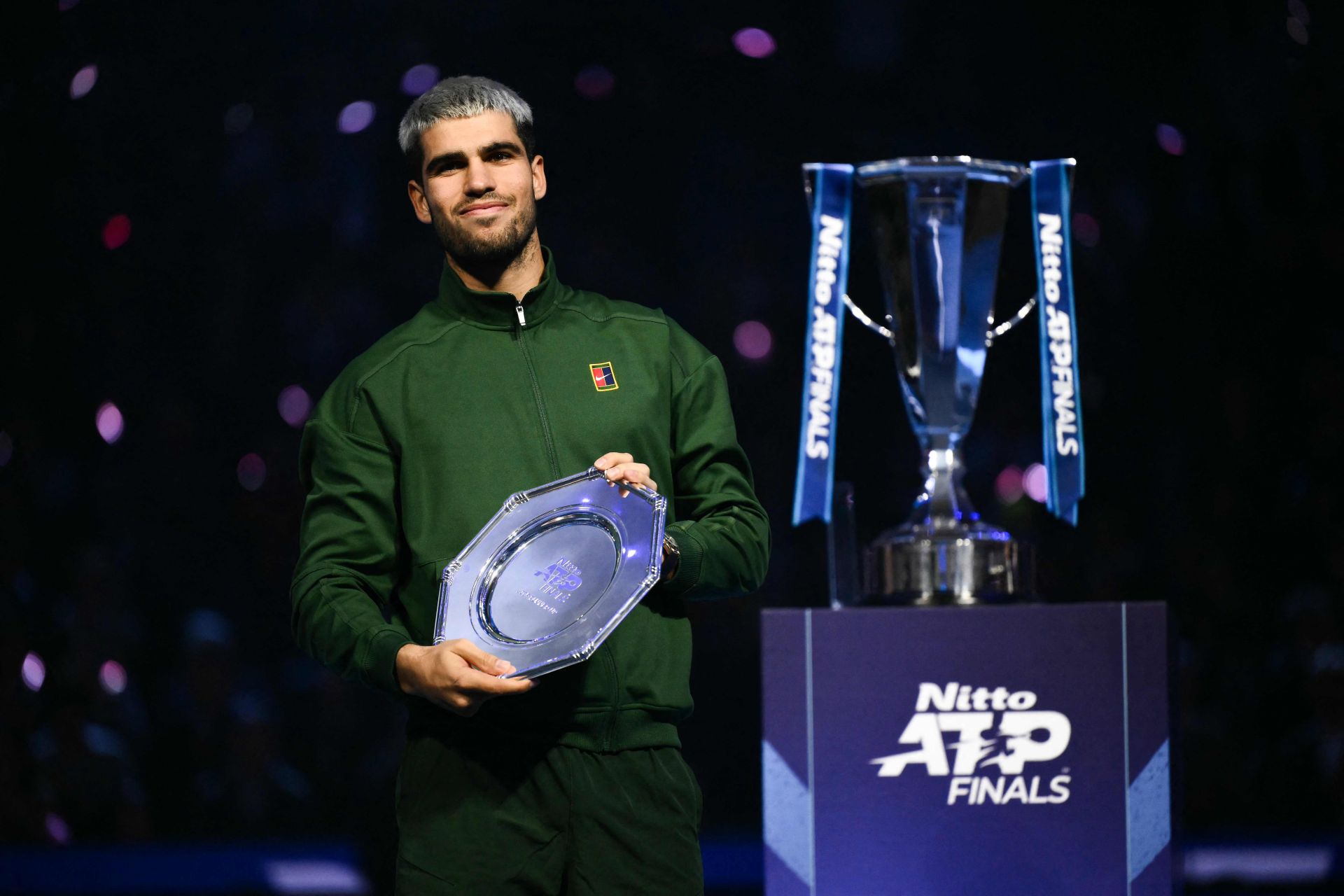 Carlos Alcaraz cae ante Sinner en la ATP Finals, en imágenes