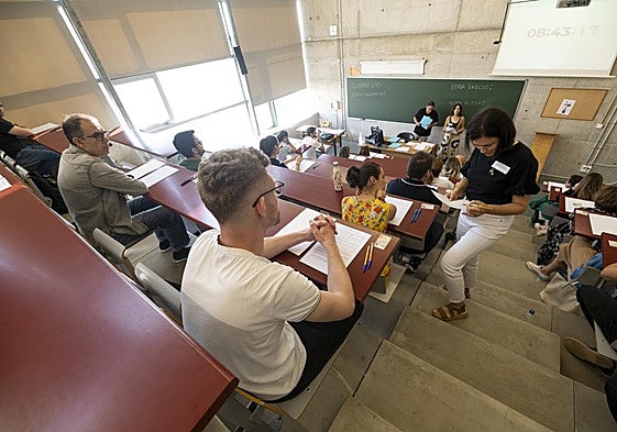 Oposiciones de Secundaria el pasado julio.