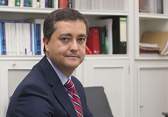 Cristobal Osete cuando tomó posesión de la AET en 2012.