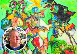 'Borrachos de niebla amarga' (1994). Pepe Lucas en la imagen pequeña.