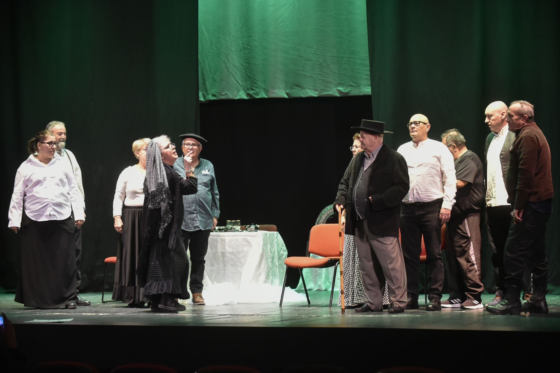 Las imágenes del ensayo de Neuronas en Acción en el Auditorio de Ceutí