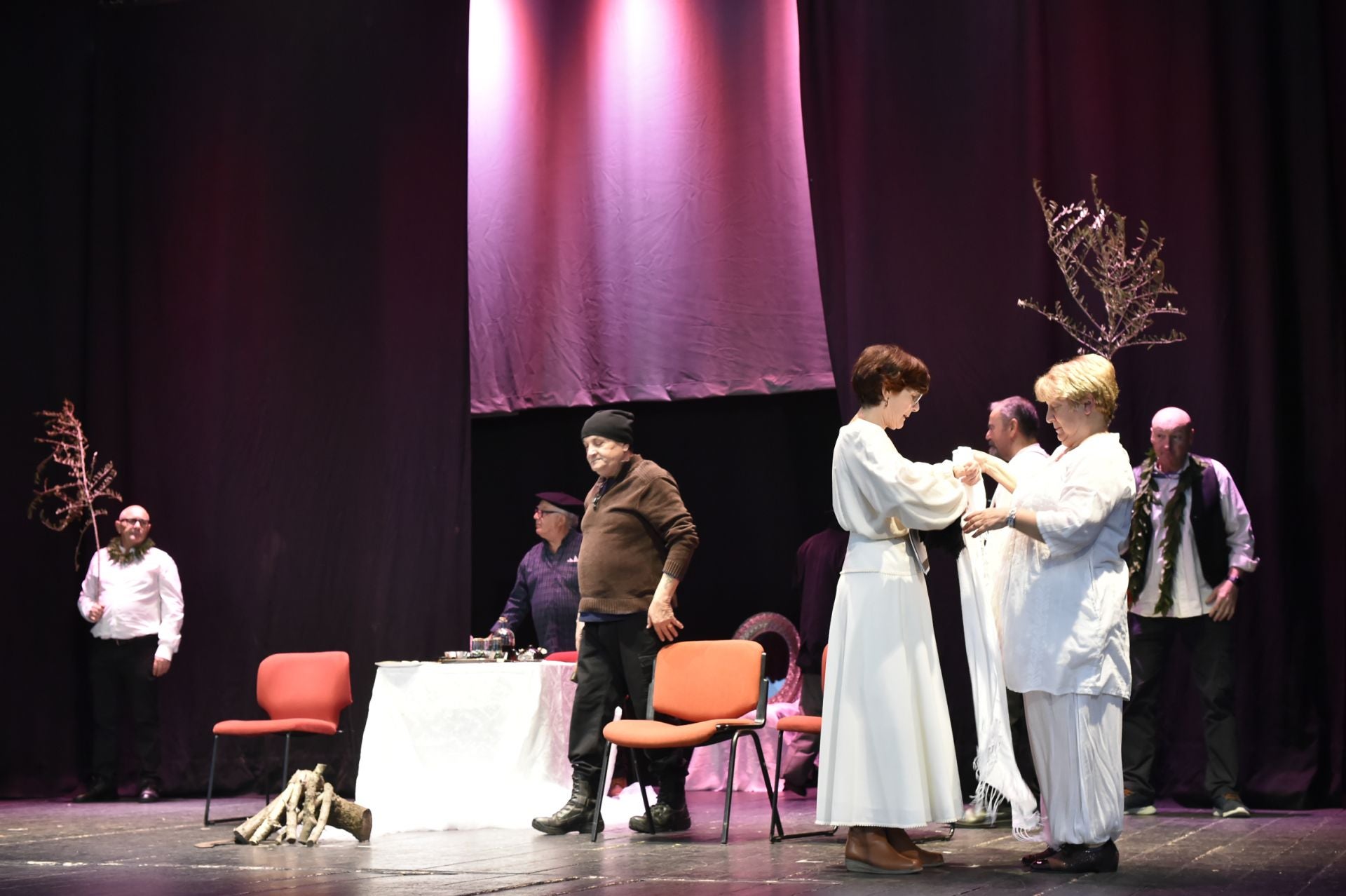 Las imágenes del ensayo de Neuronas en Acción en el Auditorio de Ceutí