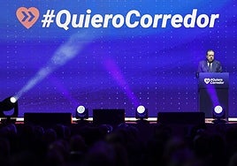 Imagen del acto empresarial del Corredor Mediterráneo de este jueves.