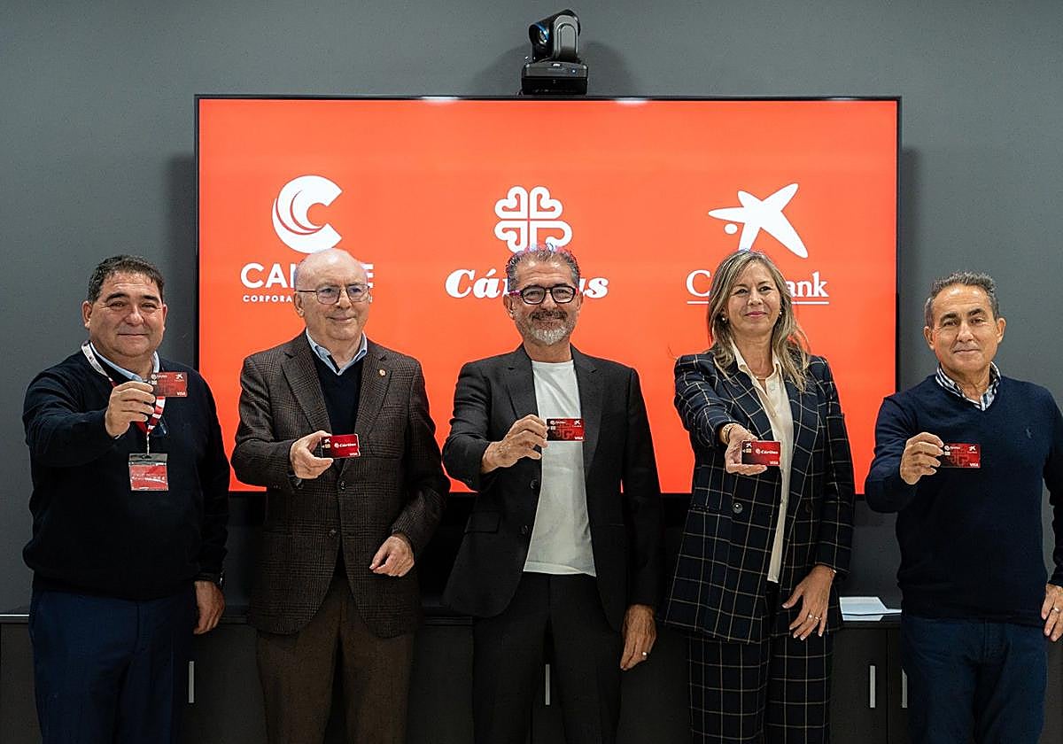 Caliche y Caixabank impulsarán la integración sociolaboral de usuarios de Cáritas
